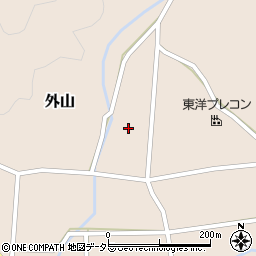 岐阜県本巣市外山1720周辺の地図