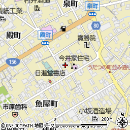 山根和紙の店周辺の地図