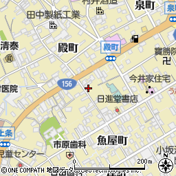 梅田屋クリーニング店周辺の地図