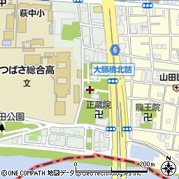 羽田神社周辺の地図