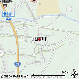 福井県三方上中郡若狭町北前川周辺の地図