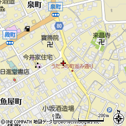 岐阜県美濃市1857周辺の地図