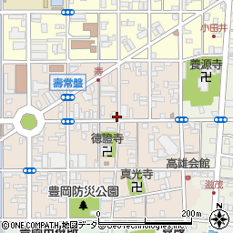 兵庫県豊岡市泉町周辺の地図
