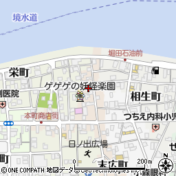 鳥取県境港市末広町80周辺の地図