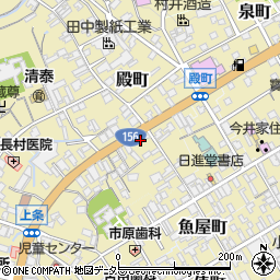 岐阜県美濃市1947周辺の地図