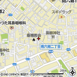東京都大田区南六郷2丁目18周辺の地図