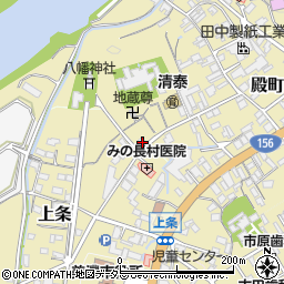 岐阜県美濃市1395-11周辺の地図