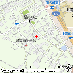 神奈川県相模原市中央区田名7353-2周辺の地図