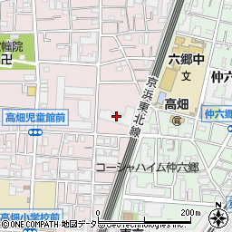 大田区地域包括支援センター西六郷周辺の地図