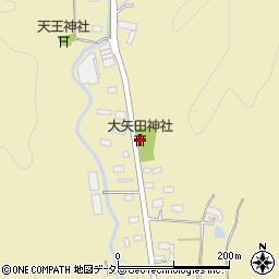 大矢田神社周辺の地図