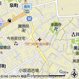 岐阜県美濃市2317周辺の地図
