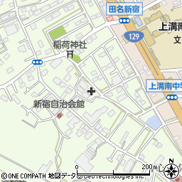 神奈川県相模原市中央区田名7353-1周辺の地図