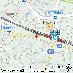 千葉銀行誉田支店 ＡＴＭ周辺の地図