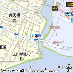 セザールシーサイド羽田周辺の地図