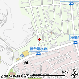 神奈川県横浜市青葉区桂台2丁目3-3周辺の地図