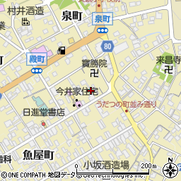 岐阜県美濃市1877周辺の地図