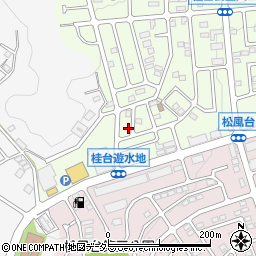神奈川県横浜市青葉区桂台2丁目3-4周辺の地図