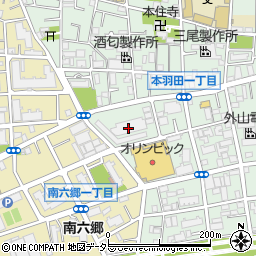 福山通運社宅周辺の地図