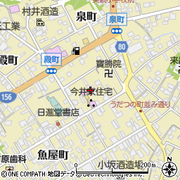 岐阜県美濃市1880-1周辺の地図