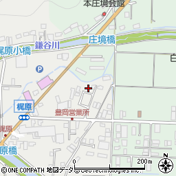 兵庫県豊岡市梶原350-11周辺の地図