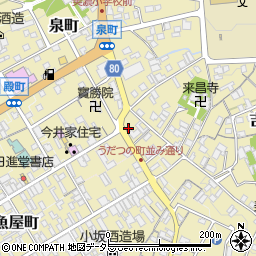 岐阜県美濃市1849周辺の地図