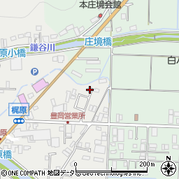 兵庫県豊岡市梶原350-10周辺の地図