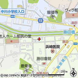 神奈川県横浜市都筑区勝田町1317周辺の地図