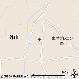 岐阜県本巣市外山1717周辺の地図