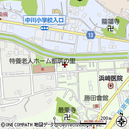 神奈川県横浜市都筑区勝田町1381周辺の地図
