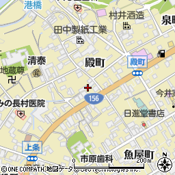岐阜県美濃市1416周辺の地図