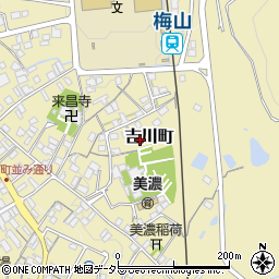 岐阜県美濃市1769-6周辺の地図