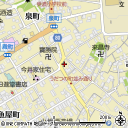 岐阜県美濃市1839周辺の地図