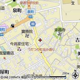 岐阜県美濃市1850周辺の地図
