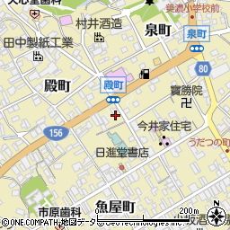 岐阜県美濃市51周辺の地図