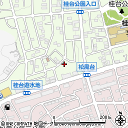 神奈川県横浜市青葉区桂台2丁目1-3周辺の地図