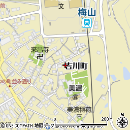 岐阜県美濃市1770-1周辺の地図