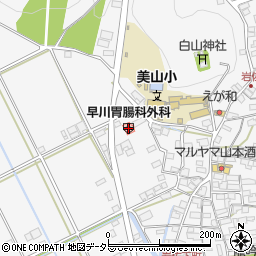 早川胃腸科外科クリニック周辺の地図