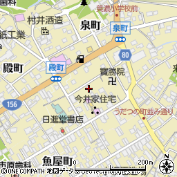 岐阜県美濃市1879-1周辺の地図