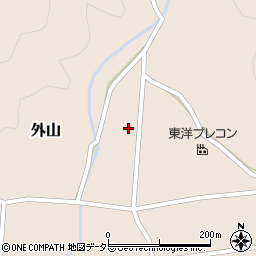 岐阜県本巣市外山1712周辺の地図