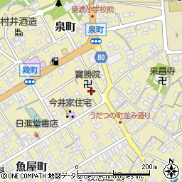 岐阜県美濃市1865周辺の地図