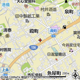 岐阜県美濃市55-12周辺の地図