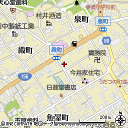 岐阜県美濃市本住町52-4周辺の地図