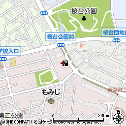 ＥＮＥＯＳ松風台ＳＳ周辺の地図