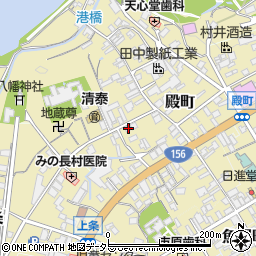 岐阜県美濃市1406-1周辺の地図