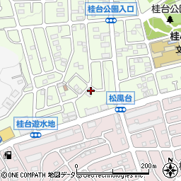 神奈川県横浜市青葉区桂台2丁目1-4周辺の地図