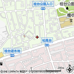 神奈川県横浜市青葉区桂台2丁目1周辺の地図