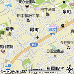 岐阜県美濃市56-1周辺の地図