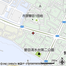 誉田町アパート周辺の地図