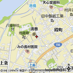 岐阜県美濃市1437周辺の地図