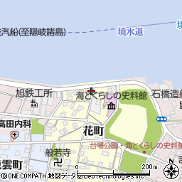 鳥取県境港市花町202周辺の地図